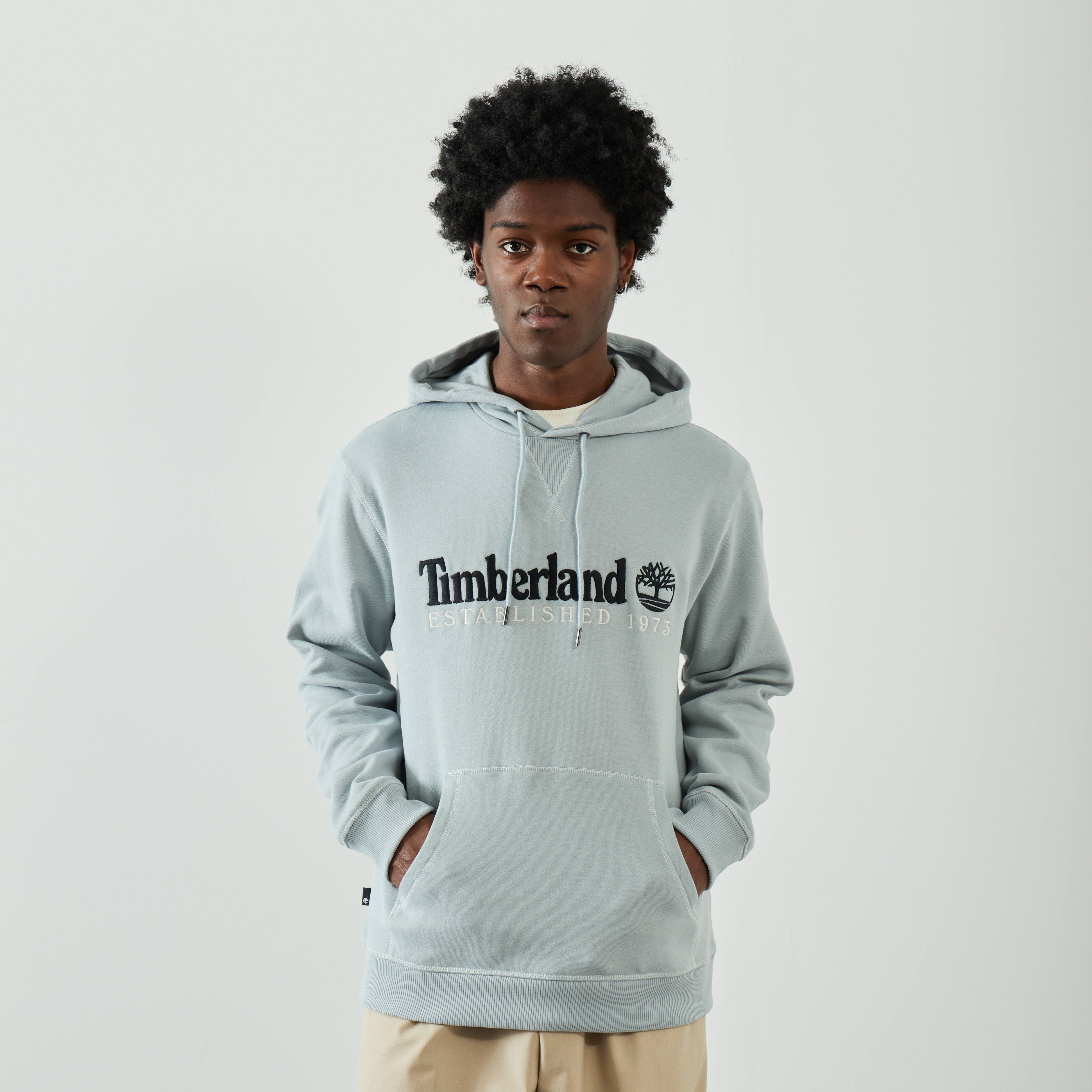 Grey timberland best sale hoodie