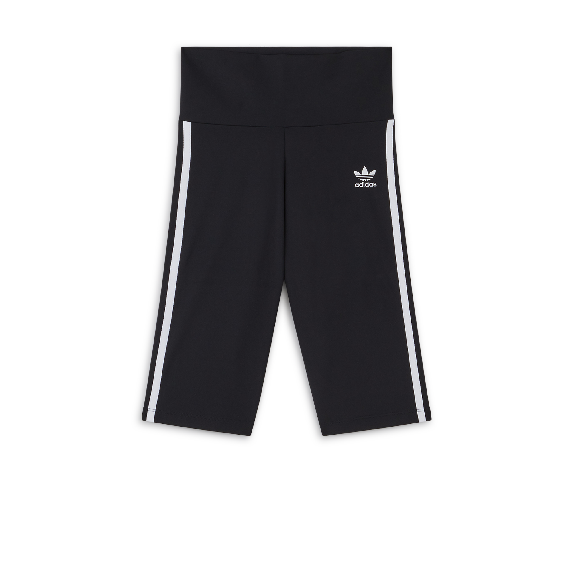 Short Cycliste Stripes Noir/blanc