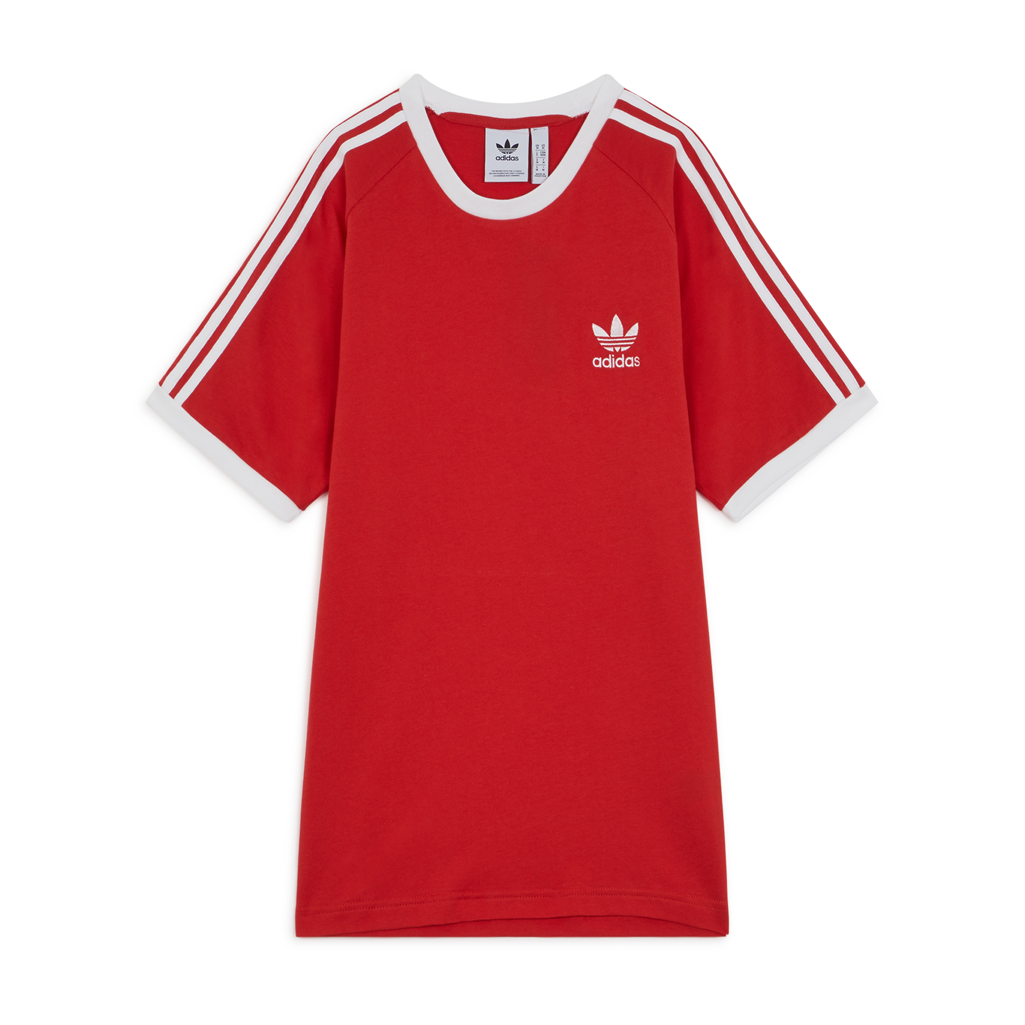 Tee 3-stripes Adidas Originals Rouge L Male