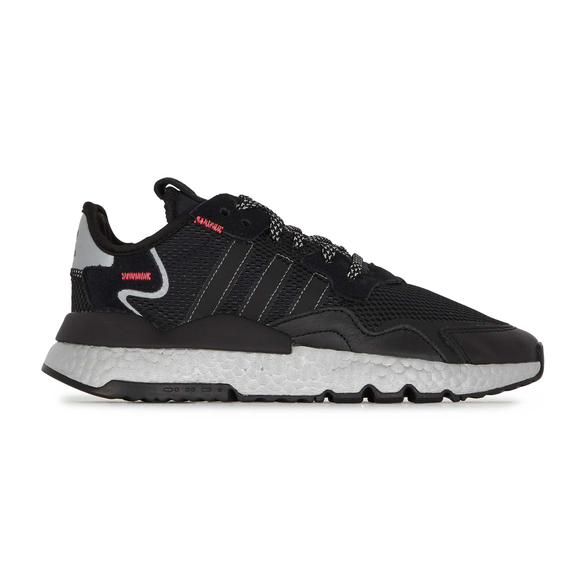 Nite Jogger Adidas Originals Noir/argent 36 Female