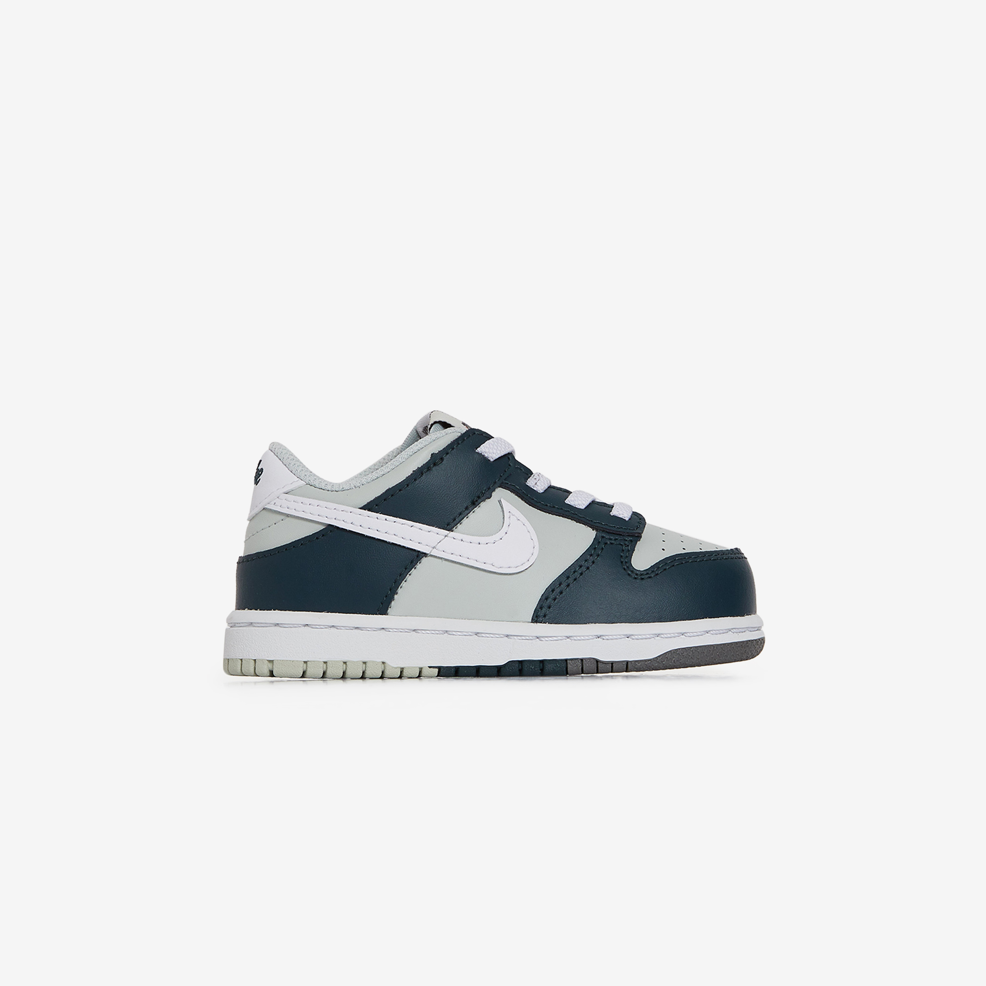 dunk low remix  gris/blanc   - bébé -