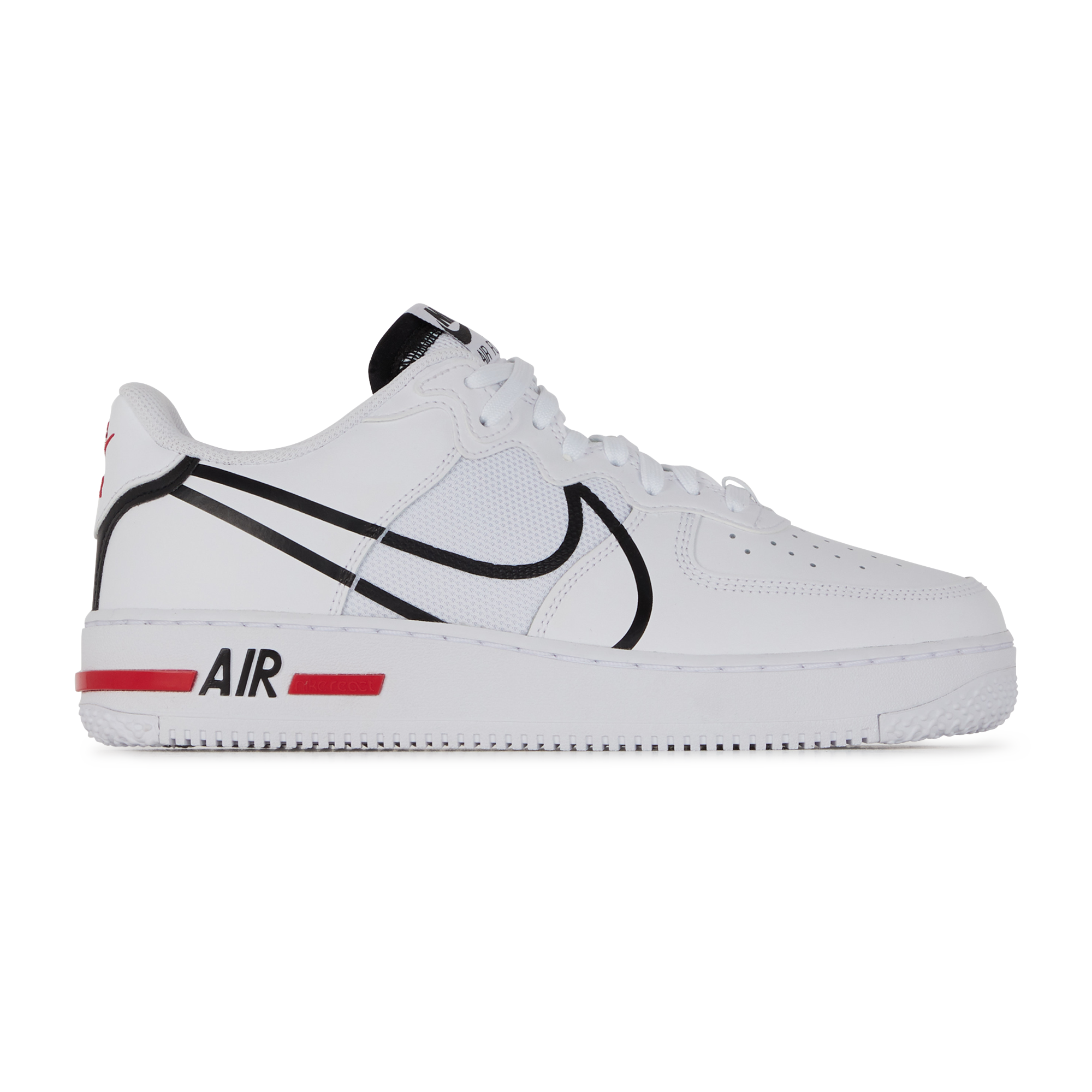 Nike - Air force 1 low react Blanc Blanc | Courir