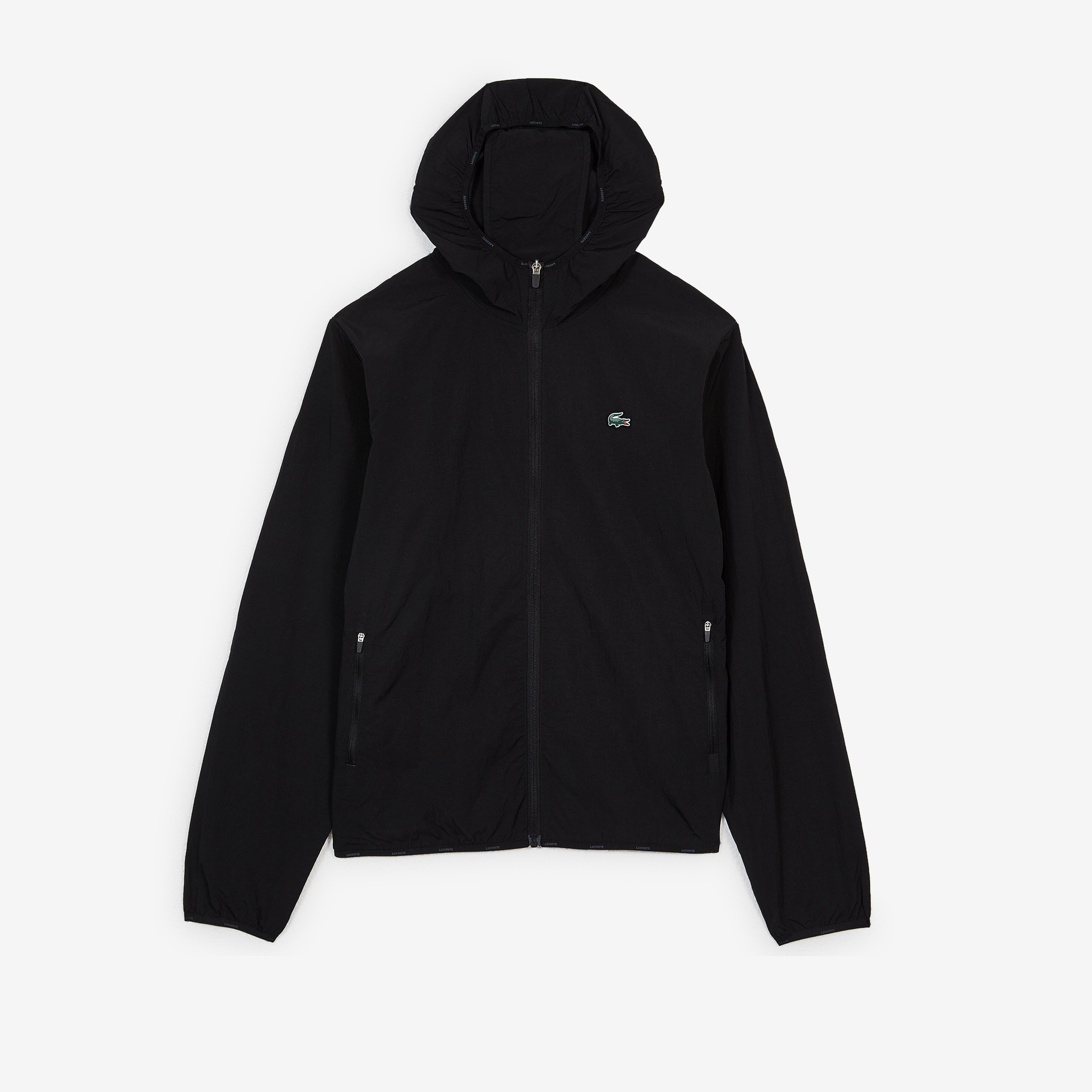 LACOSTE JACKET WINDRUNNER BLACK JACKETS MEN Courir