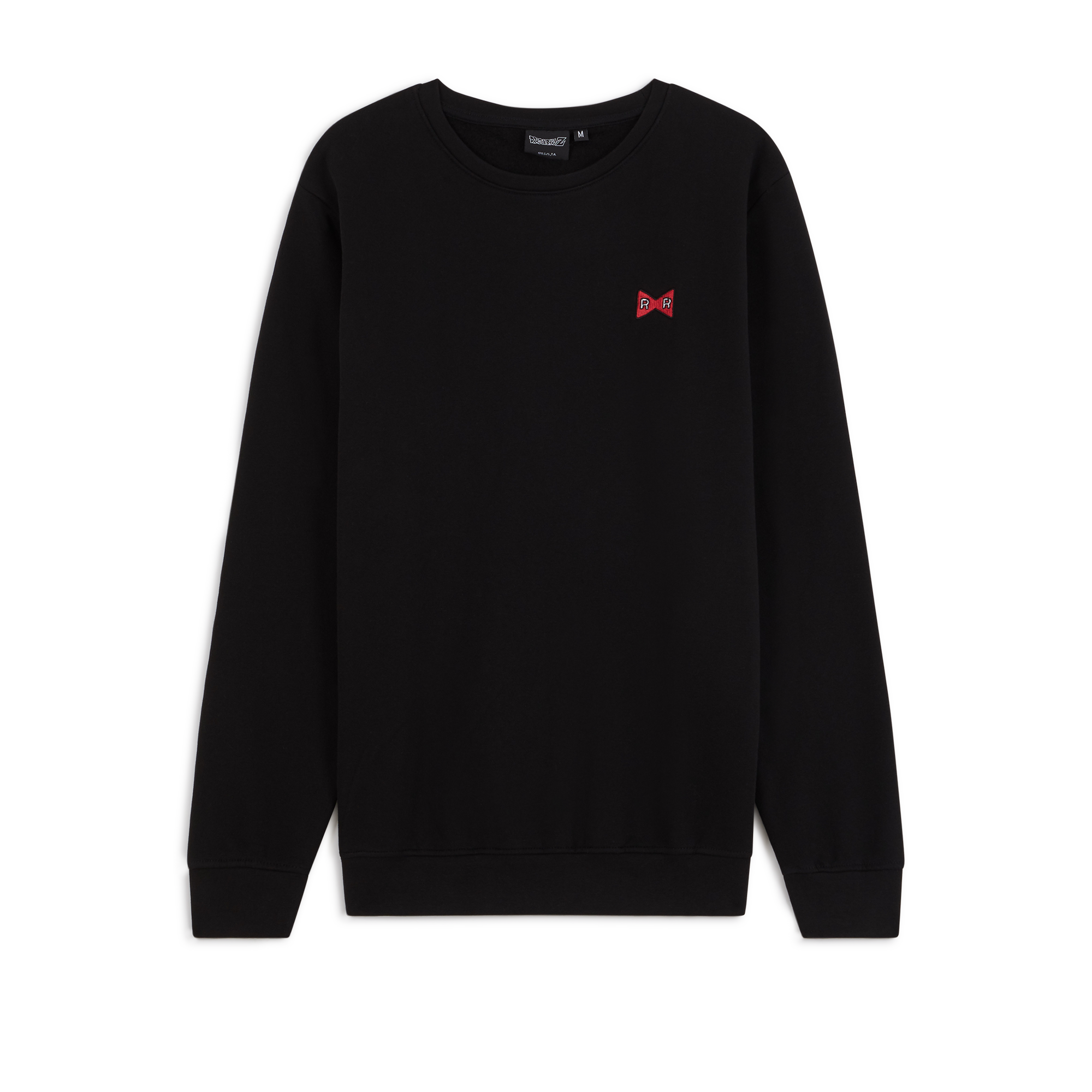 Sweat Crewneck Red Ribbon Noir