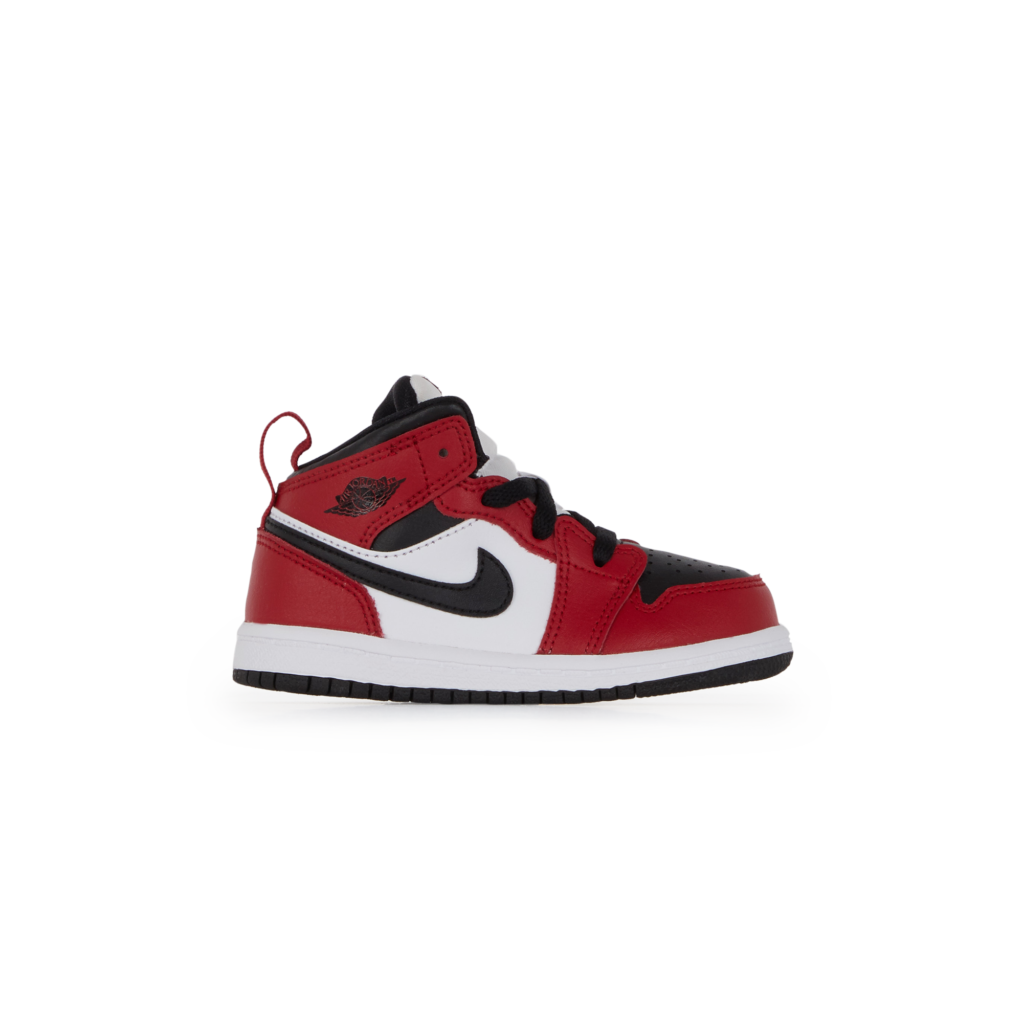 Air Jordan 1 Mid Jordan Blanc/rouge/noir 21 Unisex