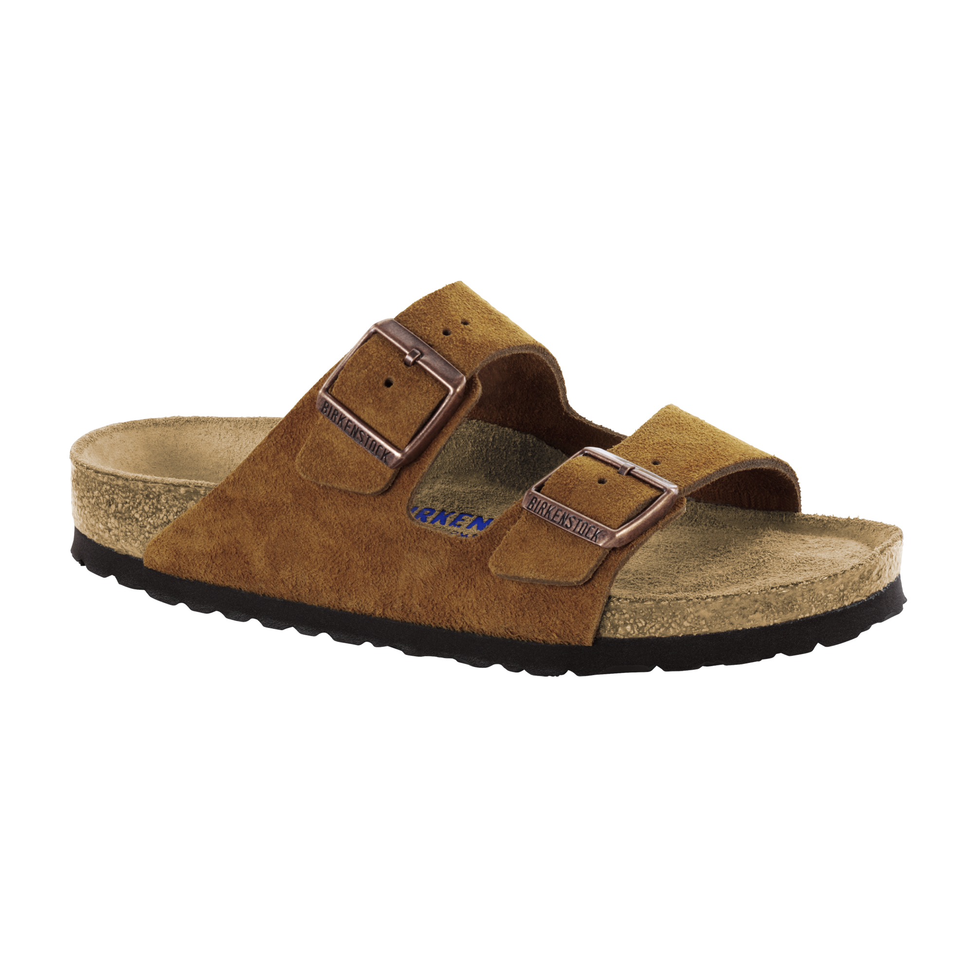 BIRKENSTOCK ARIZONA SUEDE MINK MARRON ESTIVALES FEMME Courir