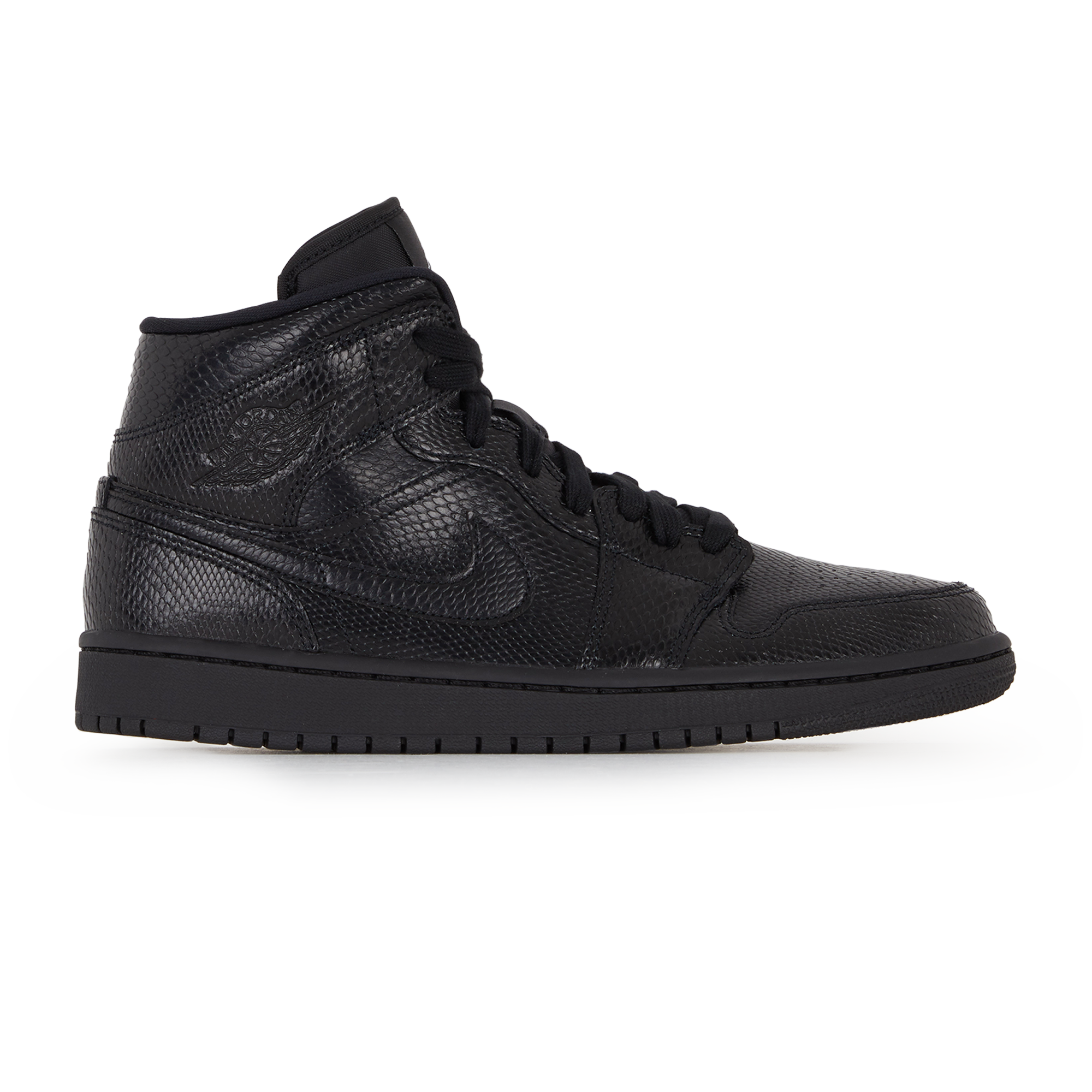 Air Jordan 1 Mid Snakeskin Jordan Noir 42 Male