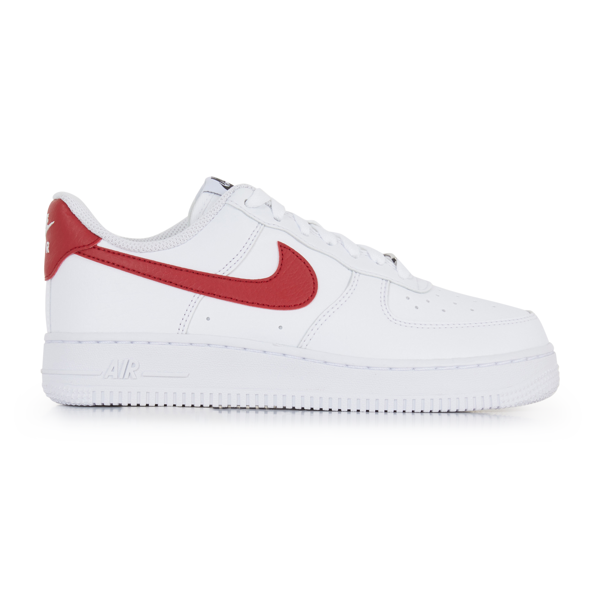 air force 1s white and red
