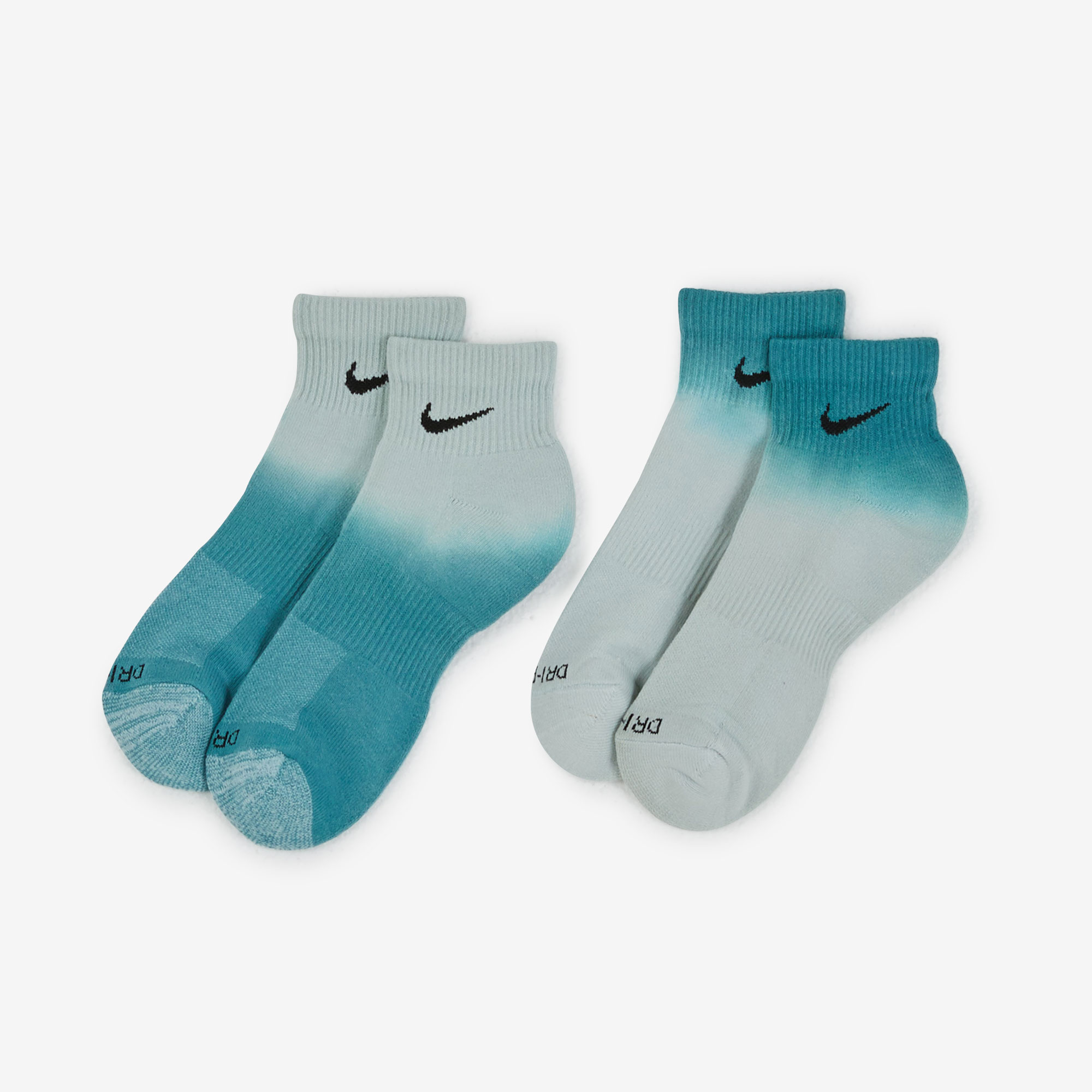 NIKE CHAUSSETTES X2 ANKLE TIE DYE EVERYDAY VIOLET/MULTICOLORE