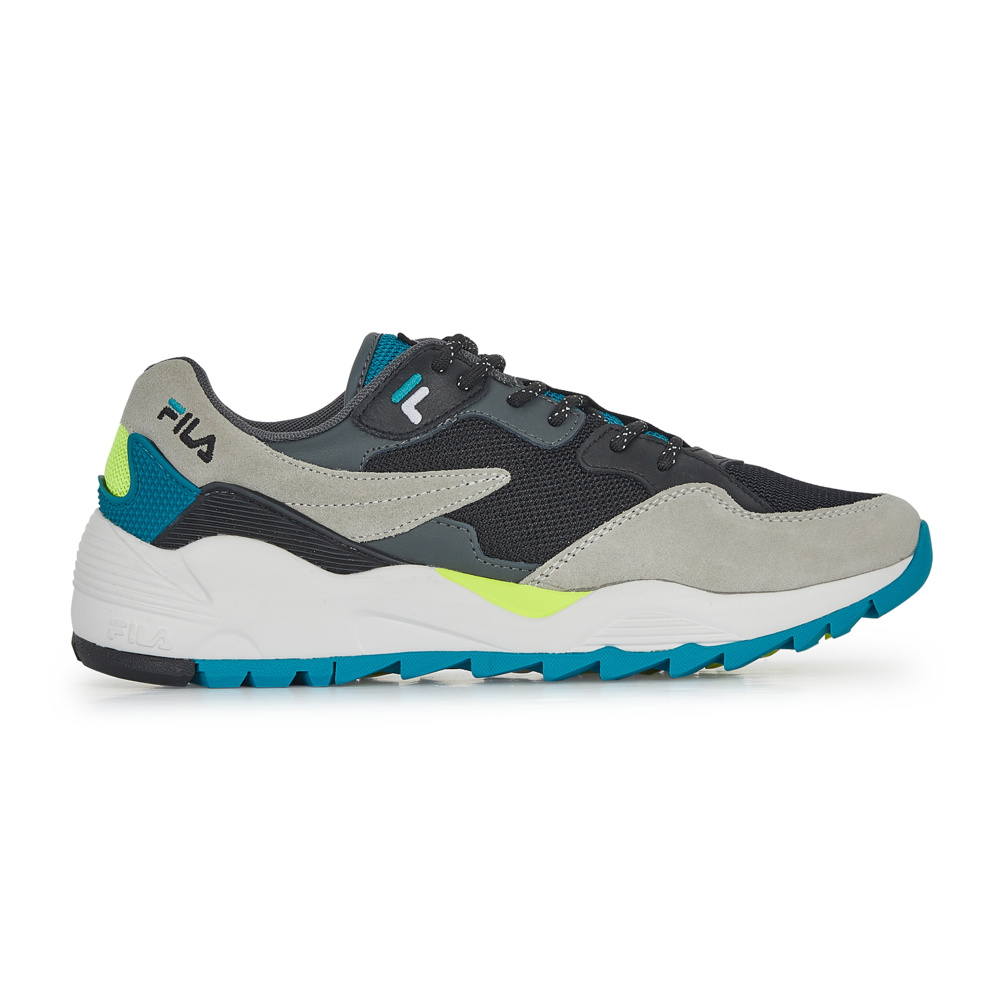 Vault Fila Noir/gris/vert/jaune 40 Male