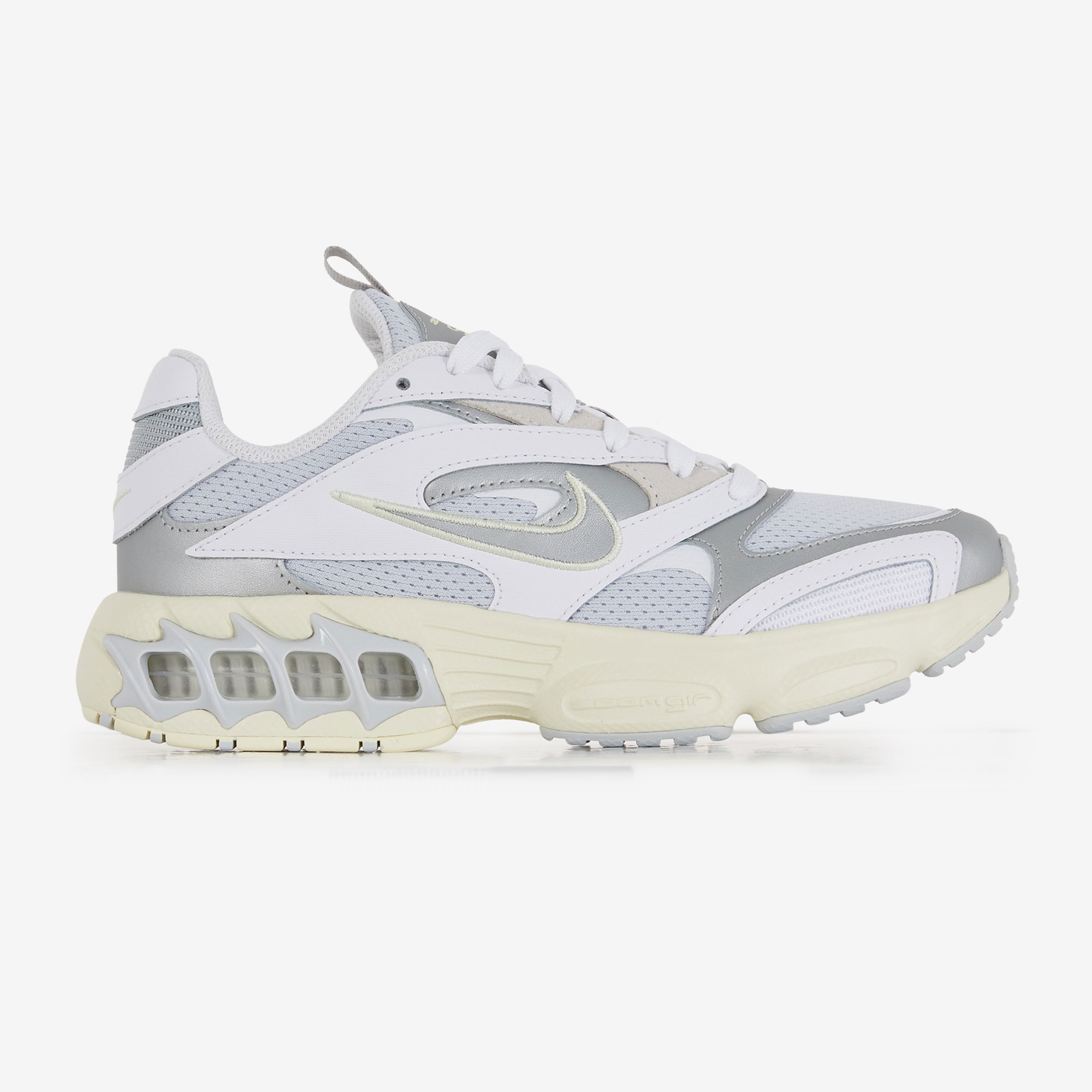 NIKE ZOOM AIR FIRE WHITE SILVER SNEAKERS WOMEN Courir