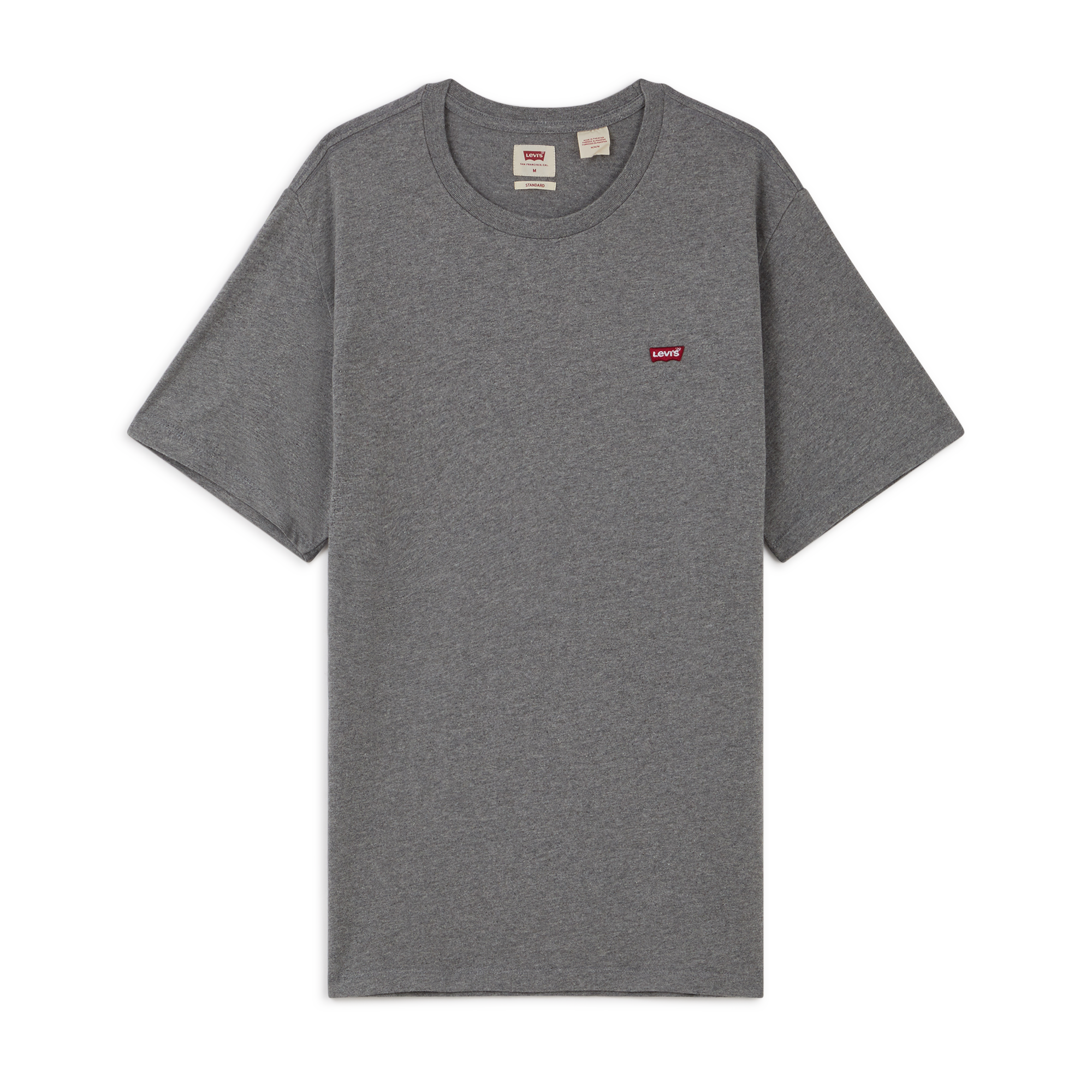 Tee Shirt Housemark Small Logo Gris/rouge