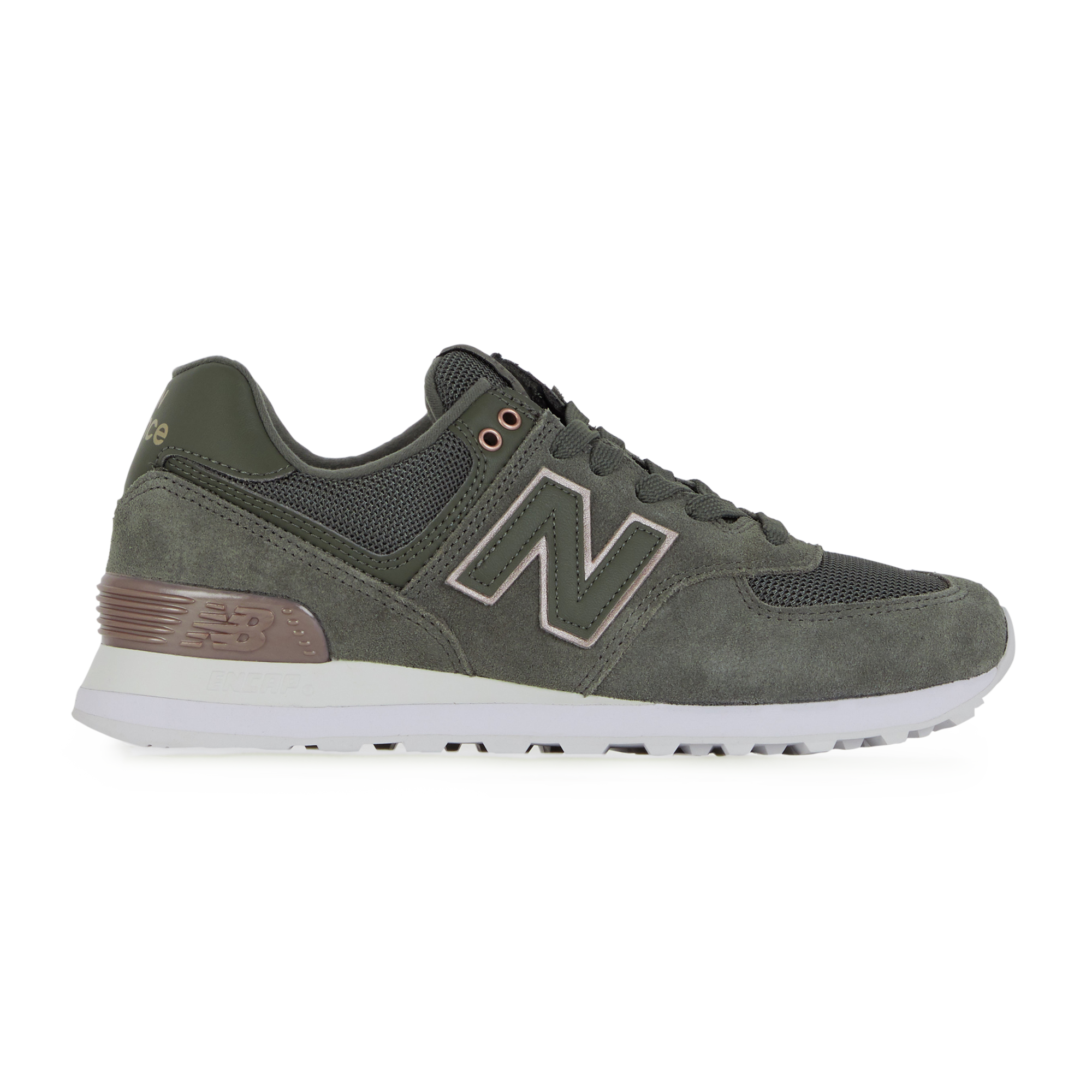 574 Clip Metal New Balance Kaki 38 Female