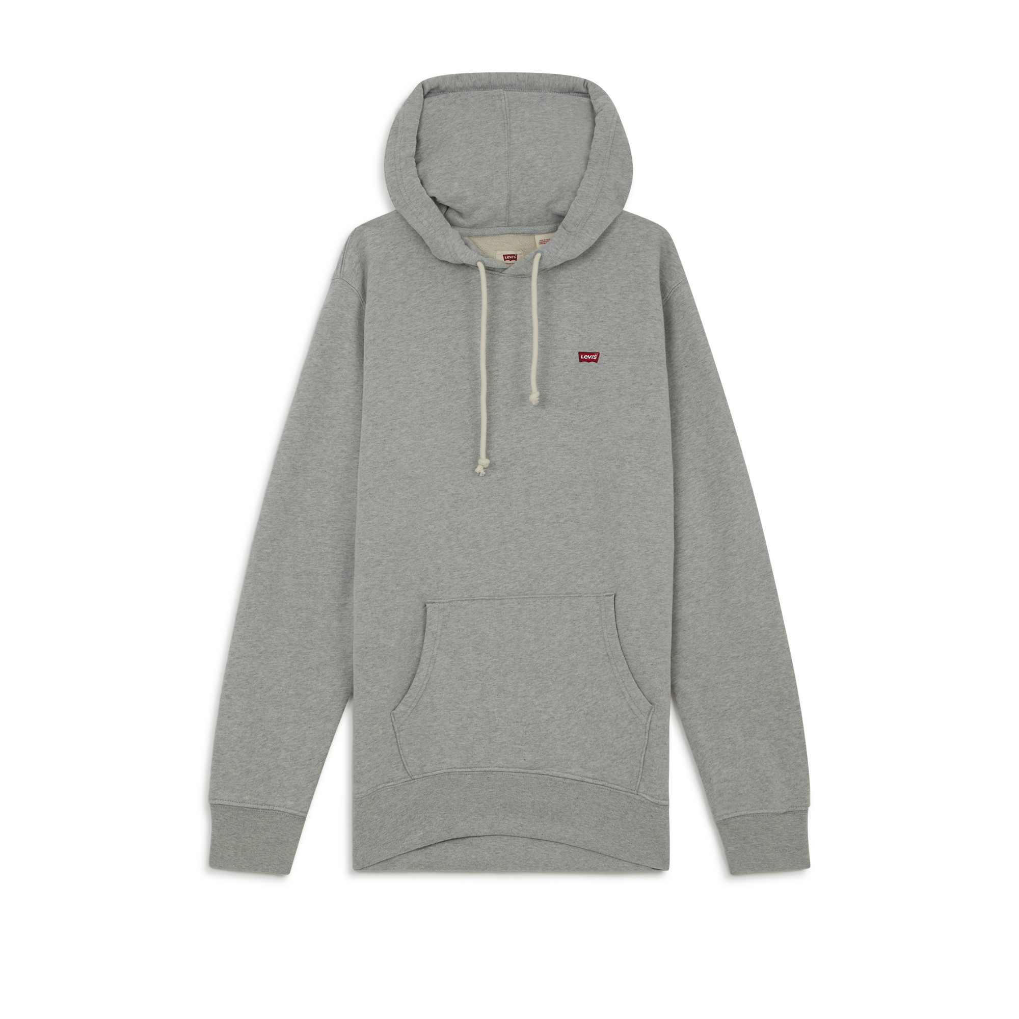 Hoodie New Original Levis Gris L Male