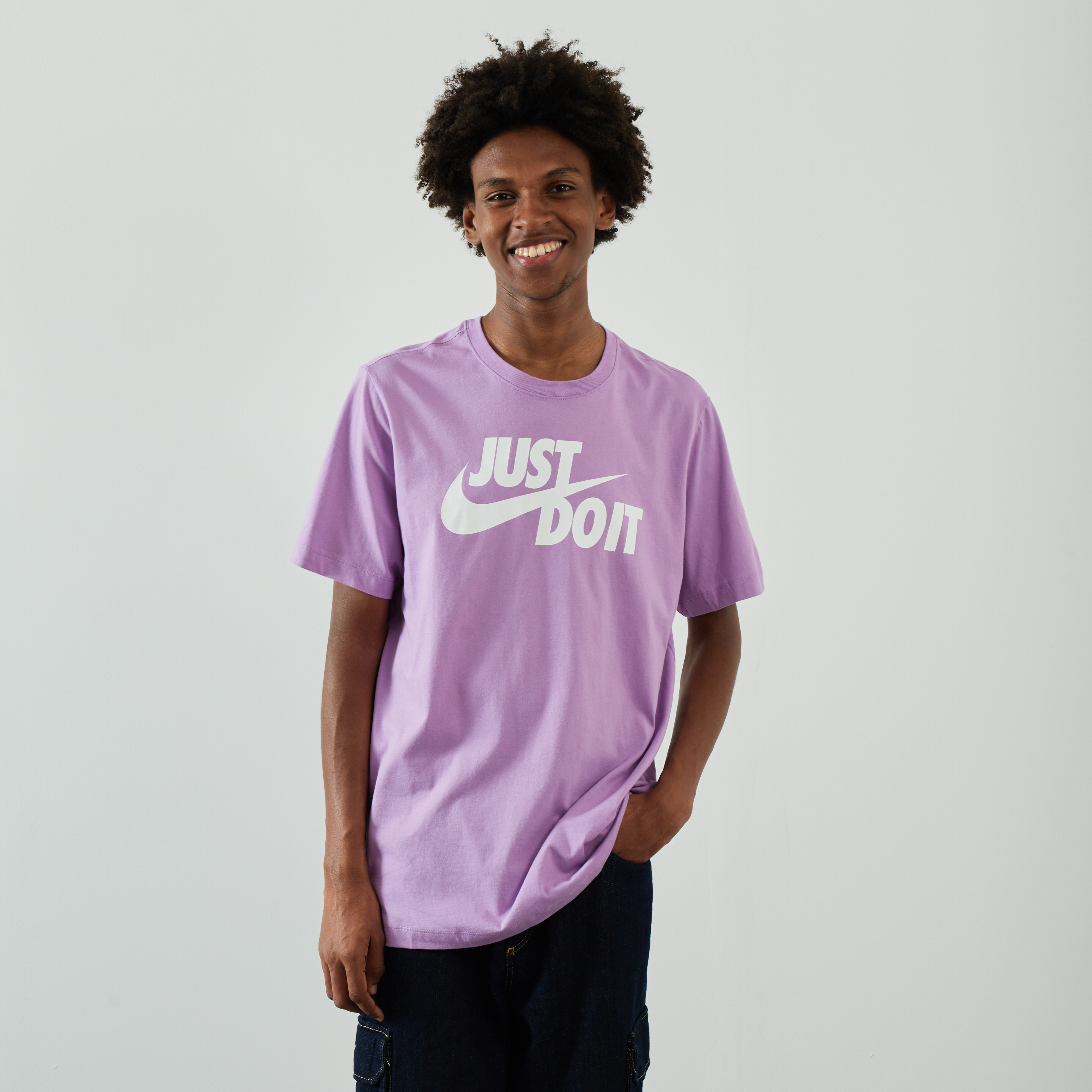 Tee Shirt Just Do It Violet