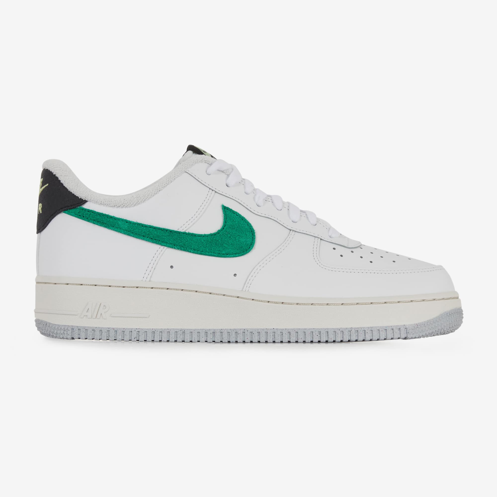NIKE FORCE 1 LOW WHITE/GREEN - SNEAKERS MEN | Courir.com