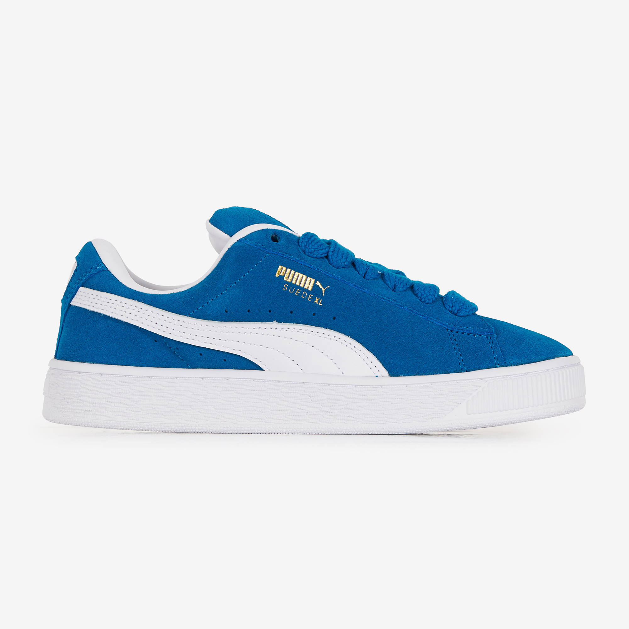 Puma suede bleu shop femme