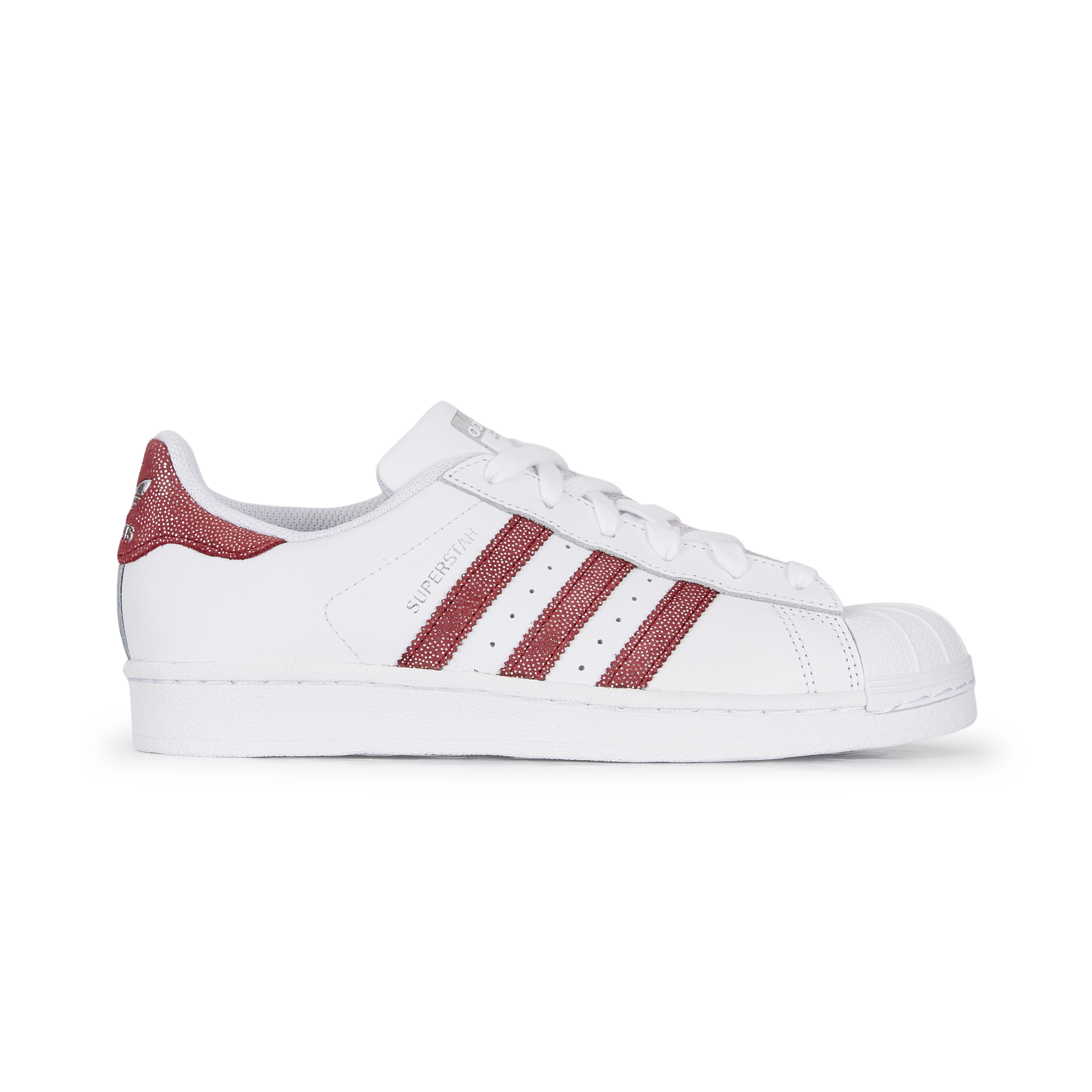 adidas superstar blanc et bordeaux