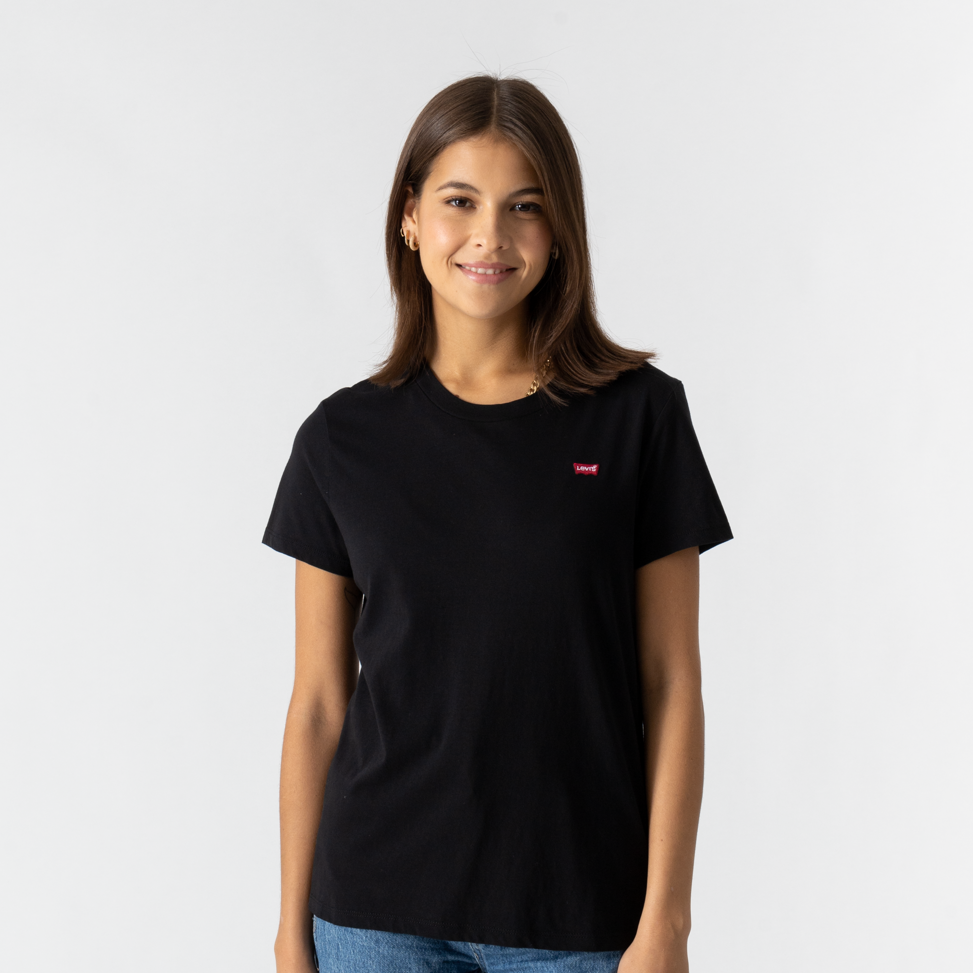Tee Shirt Perfect Levis Noir/rouge M Female