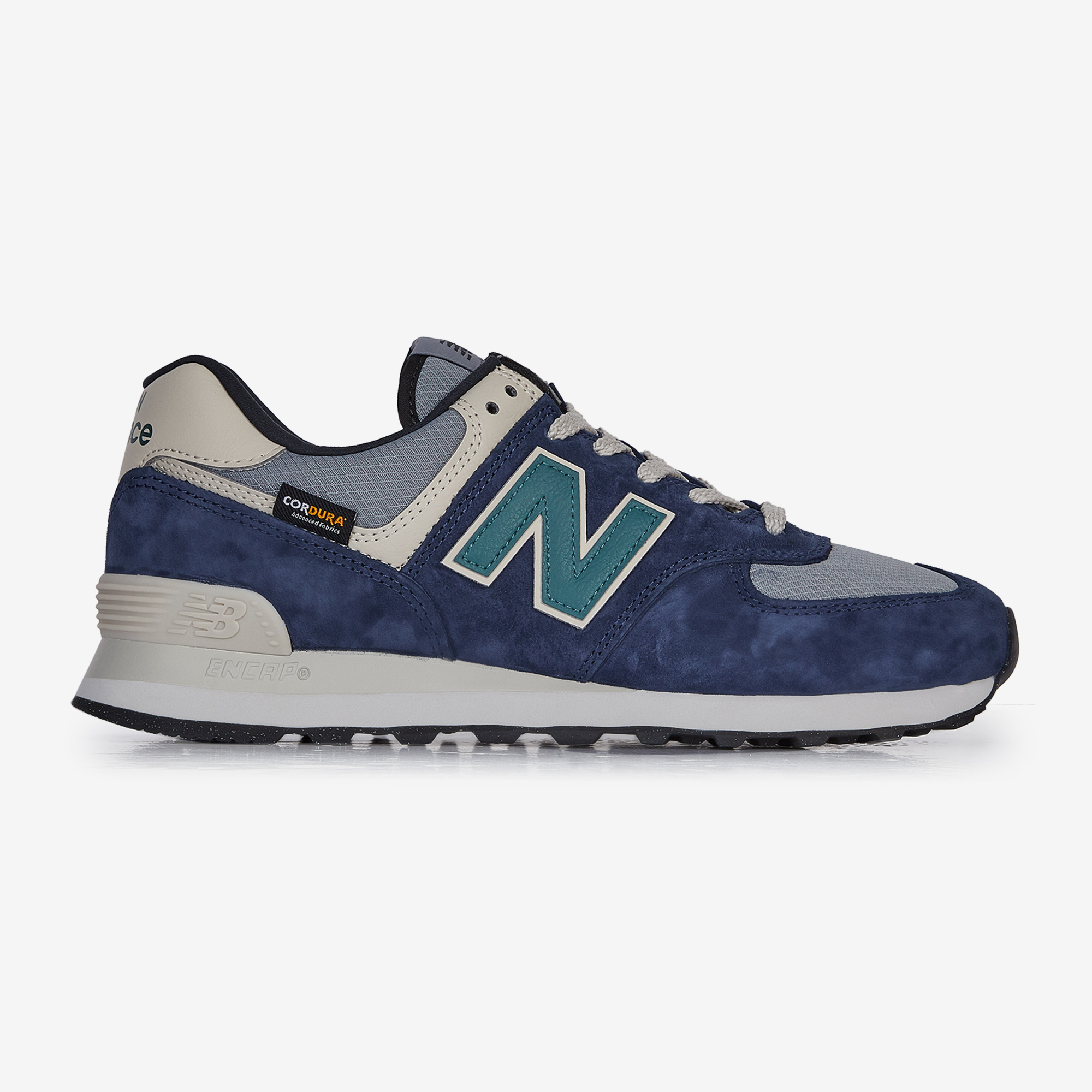 NEW BALANCE 574 BLEU GRIS SNEAKERS HOMME LACETS Courir