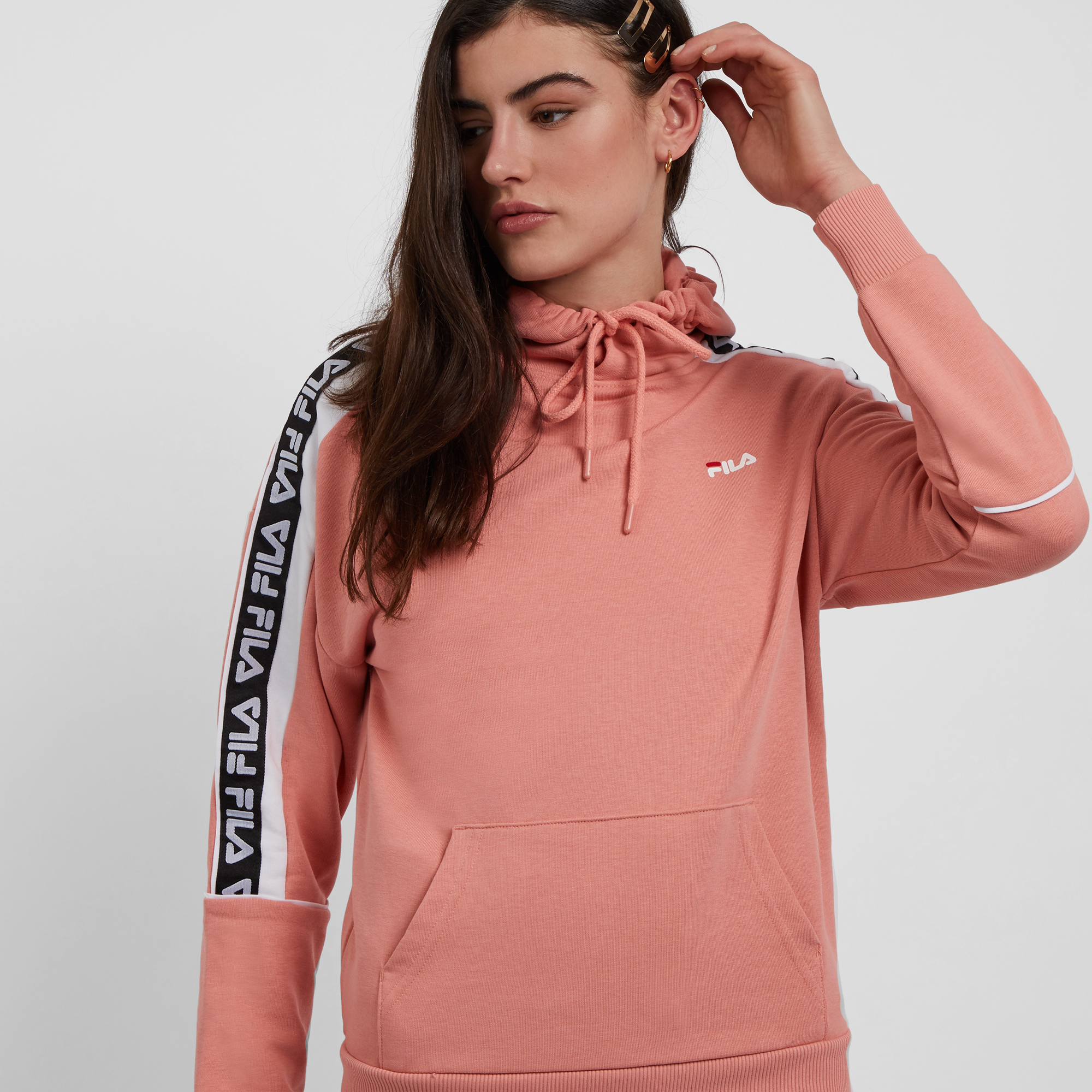 Hoodie Tavora Fila Rose M Female