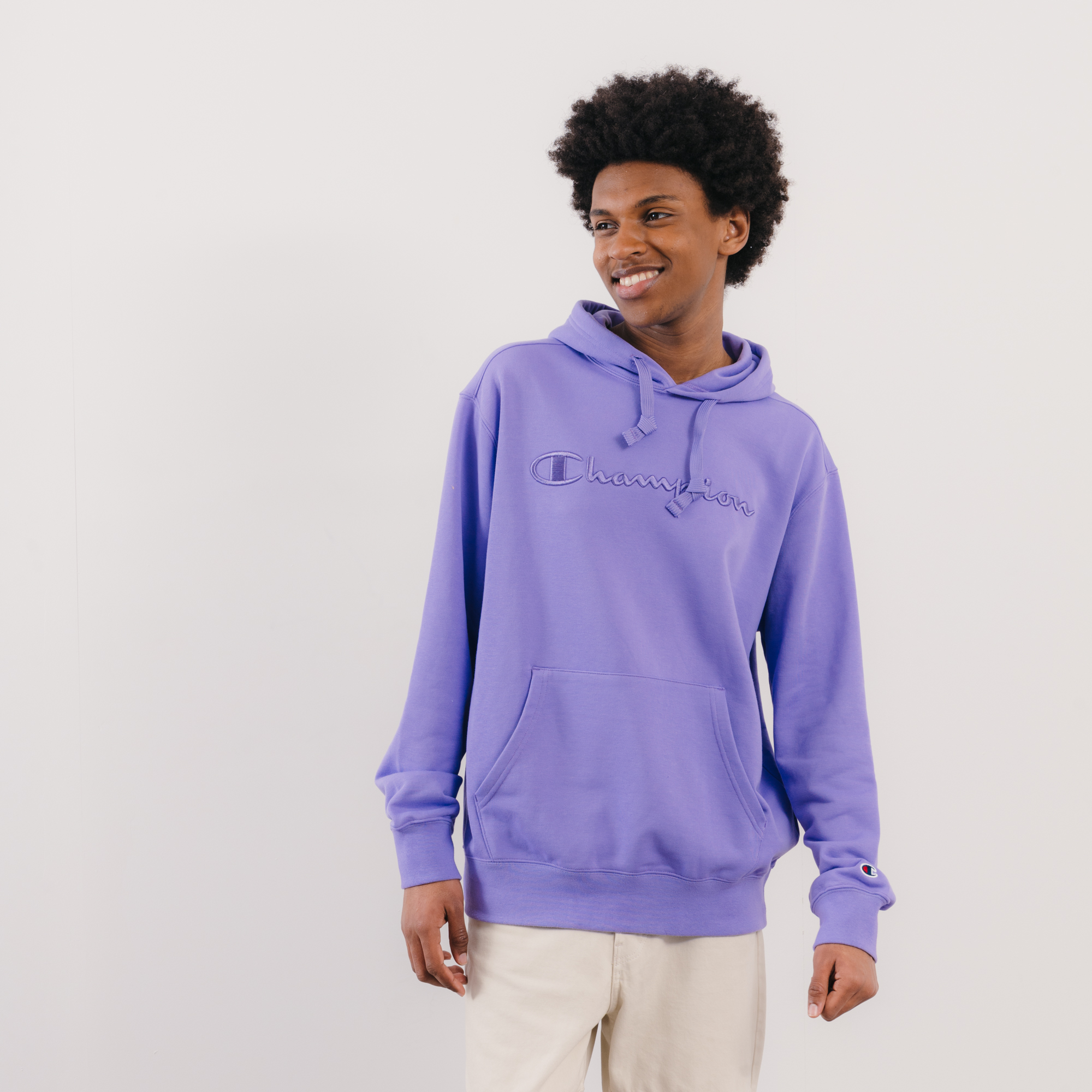 Champion sweater on sale light purple kush