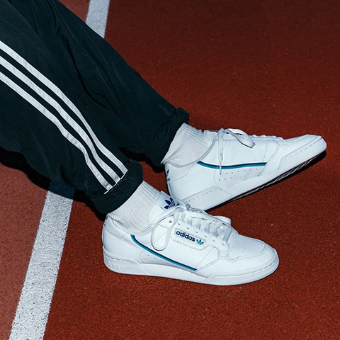 Adidas continental 80 bleu homme store